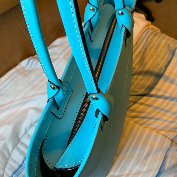 Dooney & Bourke Beacon Zip Tote ~ Light Blue~ - Picture 8 of 8